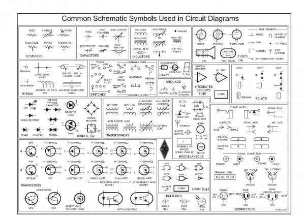Electronic Schematics Symbols Circuits