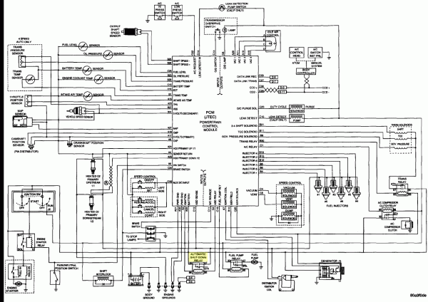 1996 Jeep Grand Cherokee Engine Diagram