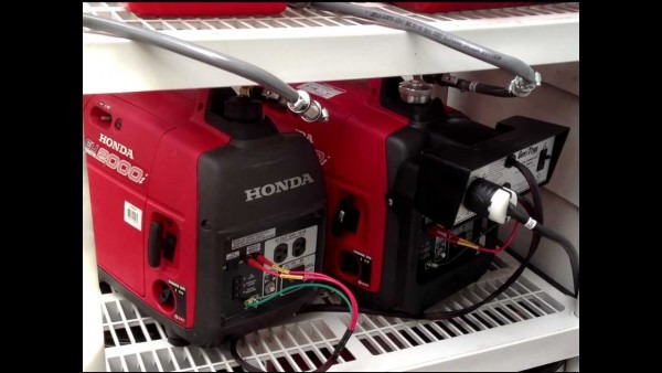 Honda Eu2000i Generators With Apc Transfer Switch