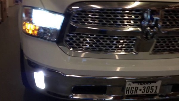 2013 Dodge Ram 1500  Hid Lights  Led Lights  Switchback Turn