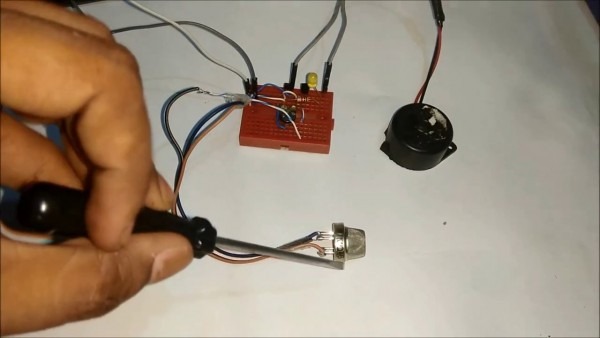 Simple Smoke Detector Circuit