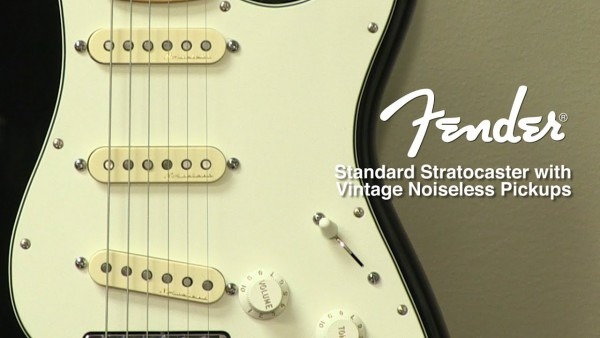 Fender Standard Stratocaster With Vintage Noiseless Pickup Mod