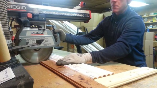 How To Cut Multiple Pieces Of Pvc Pipe On The Radial Arm Saw