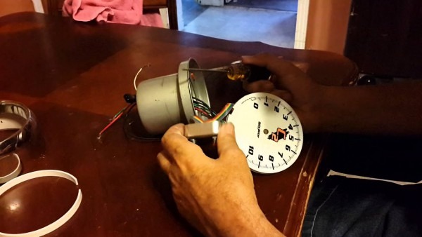 How To Take Apart An Autometer Tach