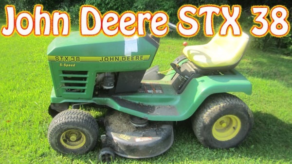John Deere Stx 38 Riding Lawn Mower For Sale In Maine