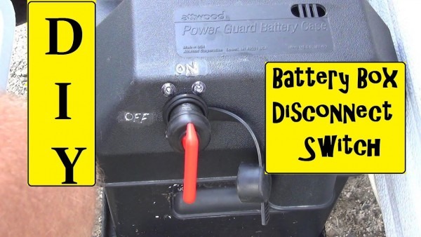Rv Battery Box Disconnect Switch Installation