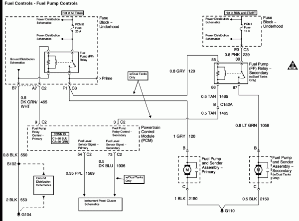 Chevy Fuel Wiring Diagram
