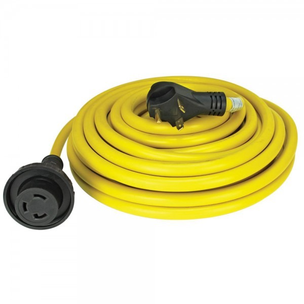 Quick Products 30 Amp 50 Ft  Rv Cord Grip Handle Plug And Twist