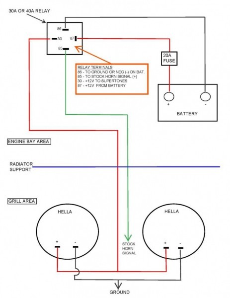 Hella Relay Wiring Diagram