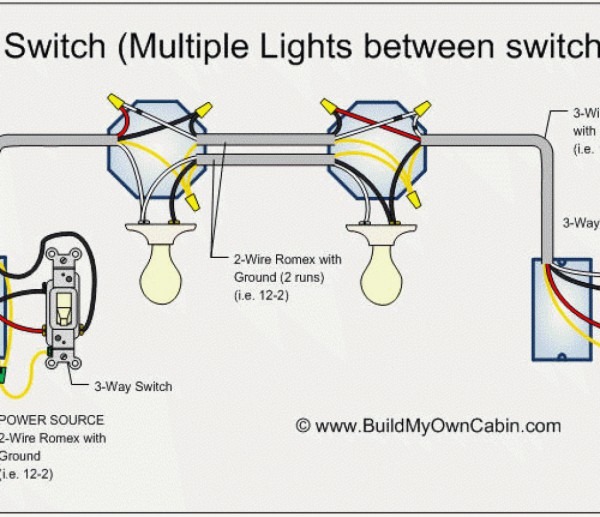 Multiple Light Switch Wiring Diagrams On Two Lights Wiring Diagram
