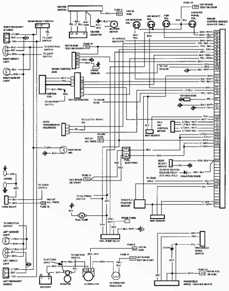 Neutral Safety Switch Connector Wiring Diagram