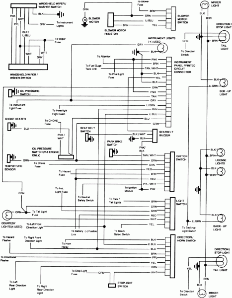 1973 C10 Wiring Diagram