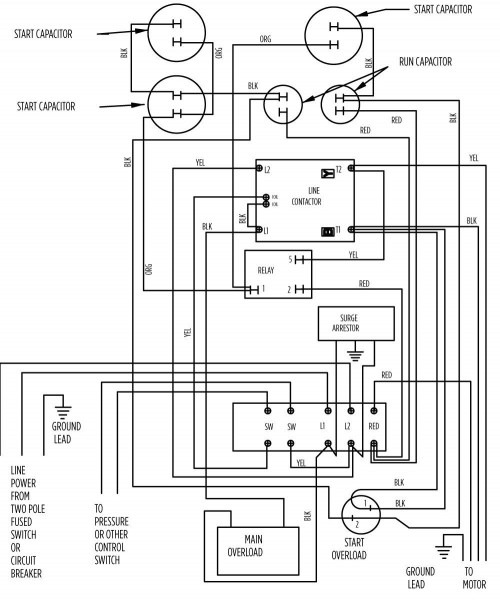 Well Motor Wire Diagram 98l105