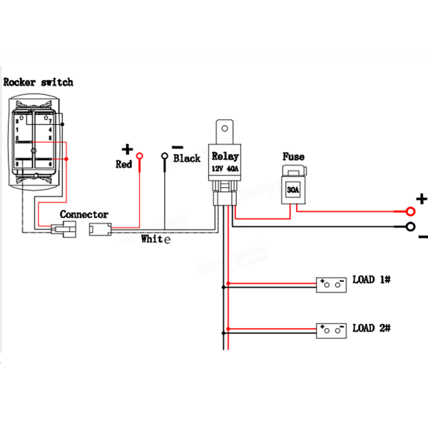 Led Wiring Diagram Multiple Lights On A Motorcycle