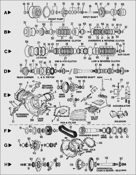 42le A606 Parts Diagram