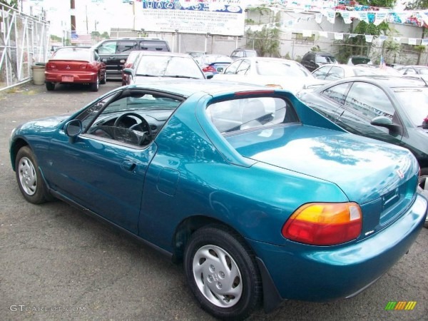 1995 Paradise Blue Green Pearl Honda Del Sol S  18106745 Photo  4