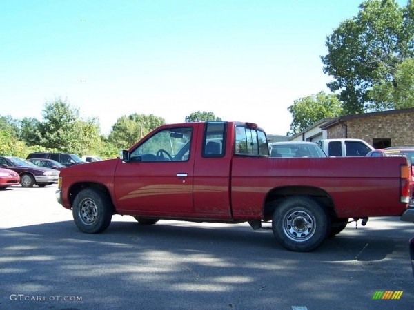 1994 Aztec Red Nissan Hardbody Truck Xe Extended Cab  18850838