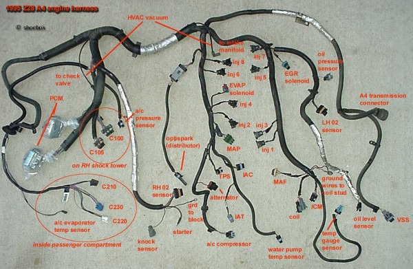 95 Camaro Lt1 Wire Harness