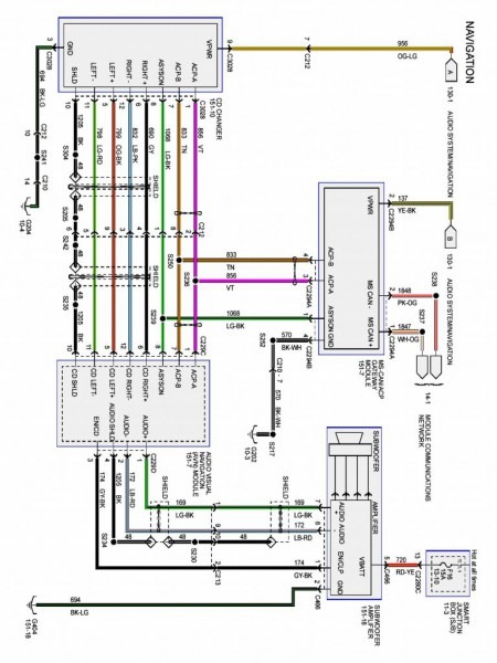 Ford Five Hundred Speaker Wiring Diagram