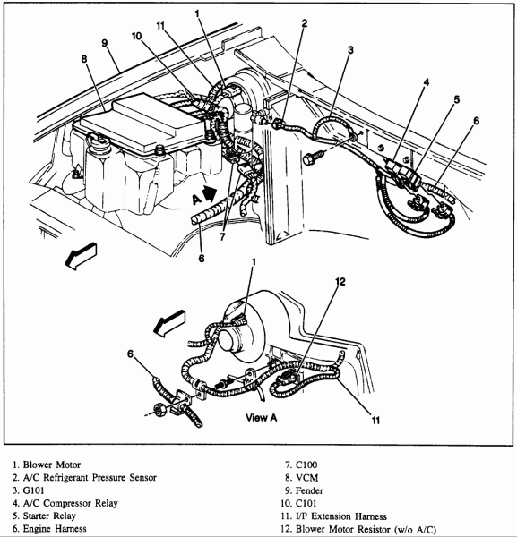 99 Chevy S10 Wiring Diagram