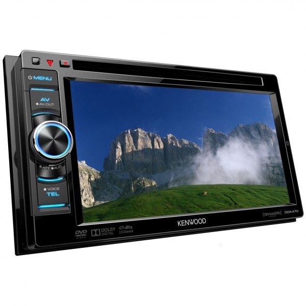 Kenwood Ddx470 6 1  Touchscreen Dvd Car Stereo Receiver With Bluetooth