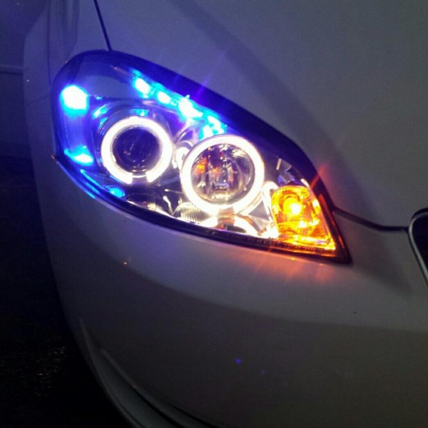 Spyder Chrome Ccfl Halo Headlights