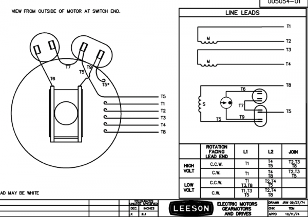 Instant Leeson Motors Wiring Diagram