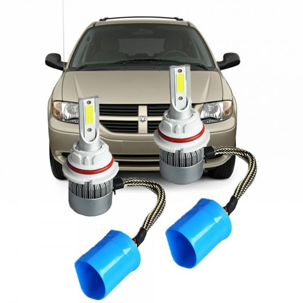Amazon Com  2pcs 9007 Hb5 Led Headlight Kit Bulbs For Dodge