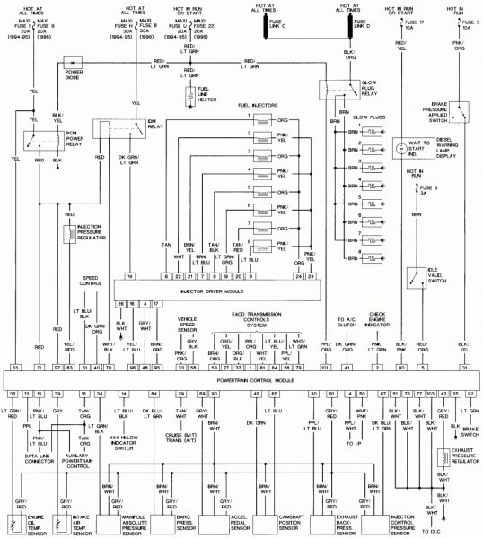 7 3 Idm Wire Diagram