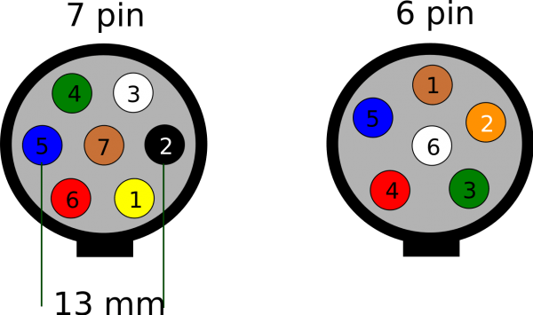 6 Pin Wiring Diagram