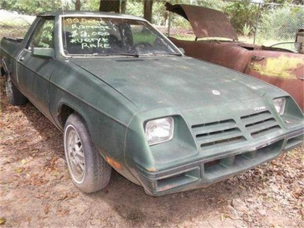 1982 Dodge Rampage For Sale