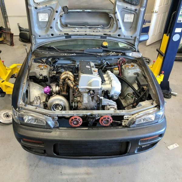Subaru Outback With A Turbo K24 Inline