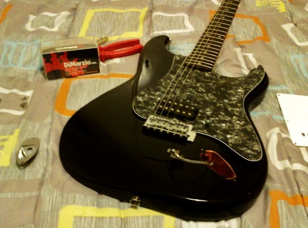Squier Affinity Strat Modification!