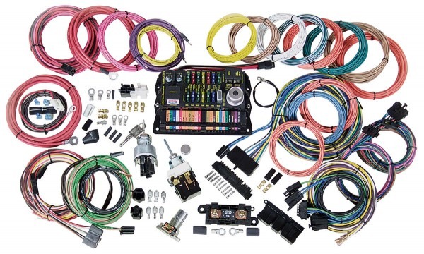 American Autowire Wiring Harness Kit, Highway 22 Fits 1964