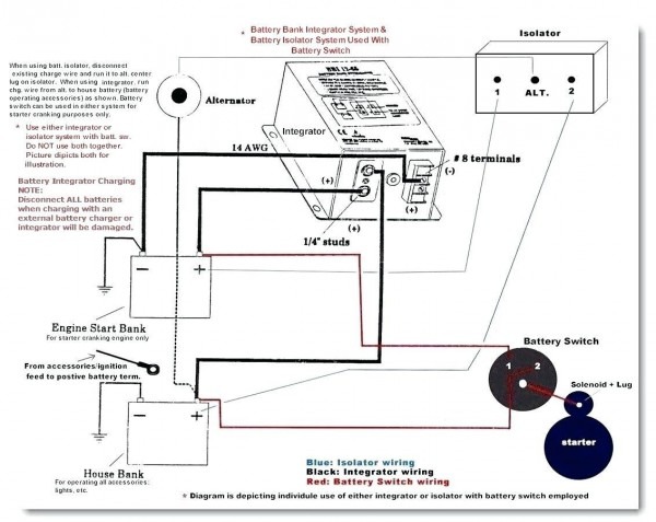 Purpose Of Battery Isolator Wiring Diagram