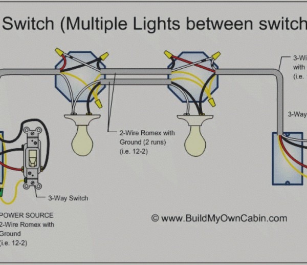 To One Switch Wiring Multiple Lights