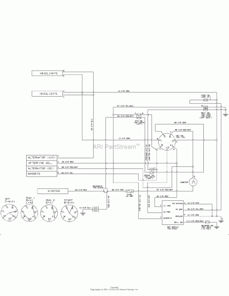 Troy Bilt 13wv78ks011 Bronco (2015) Parts Diagram For Wiring Schematic
