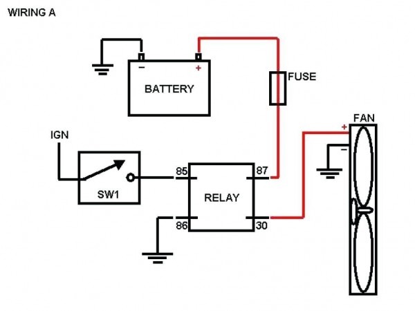 Ac Fan Relay Wiring Diagram
