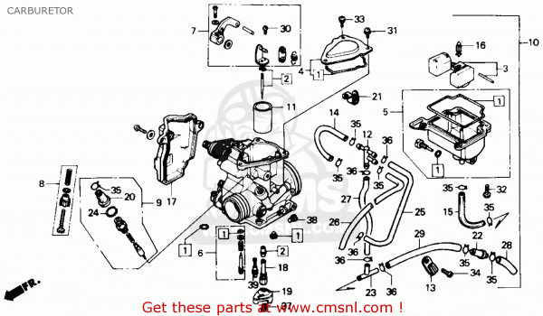 Honda Rancher 350 Parts Diagram On Yamaha 250 Carburetor Diagram