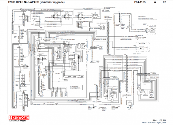 Kenworth T2000 Electrical Wiring Diagram Manual Pdf