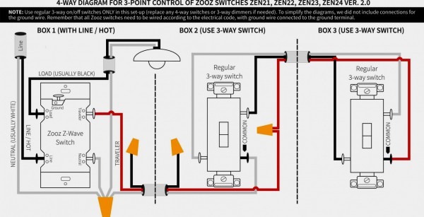 Wiring A 4 Way Dimmer Switch Diagram