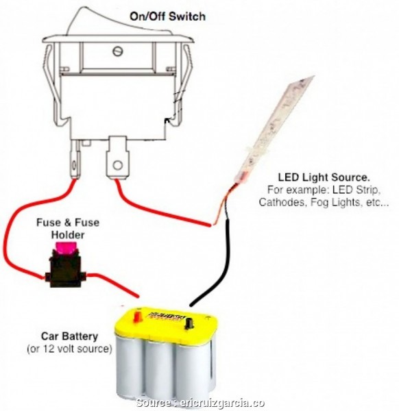 Toggle Switch Wiring Diagram 12v