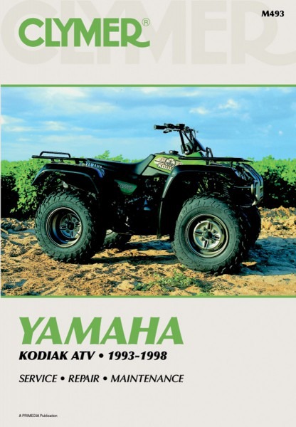 Clymer Repair Manual For Yamaha Kodiak 400 93