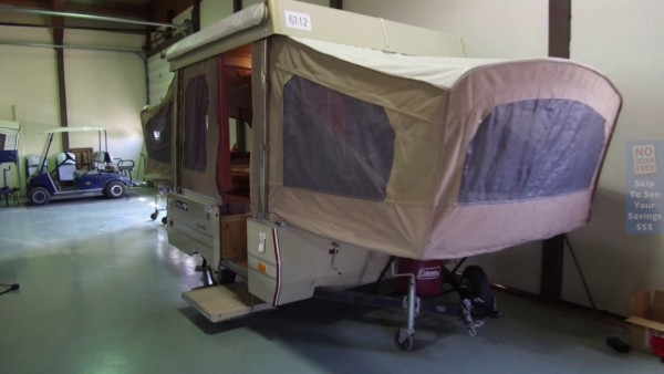 1987 Coleman Columbia Pre Owned Pop Up Camper Video