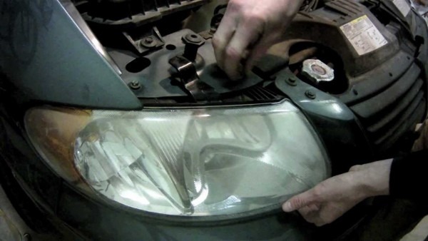 How To Install Headlight Bulbs In A Dodge Caravan