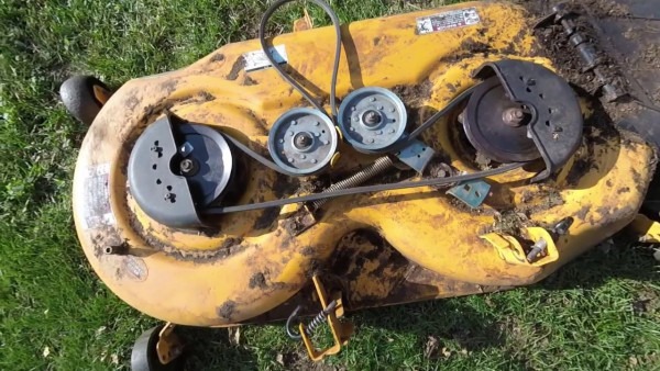 Simple Cub Cadet Belt Replacement And Deck Install