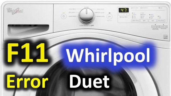 F11 Error Code Solved!!! Whirlpool Duet Front Load Washer Washing