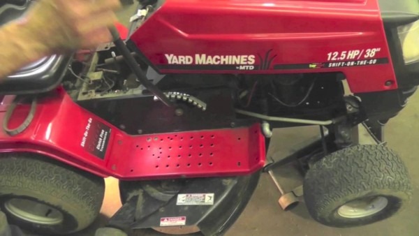 How To Replace The Drive Belt On An Mtd Variable Speed Riding
