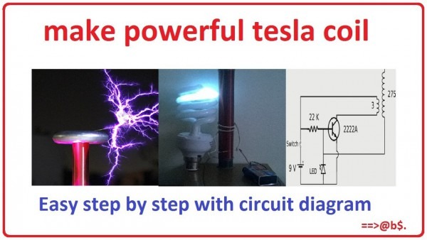 How To Make Powerful Tesla Coil At Home