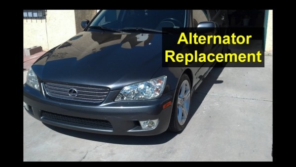 How To Replace Your Alternator, Replacement, Lexus Is 300